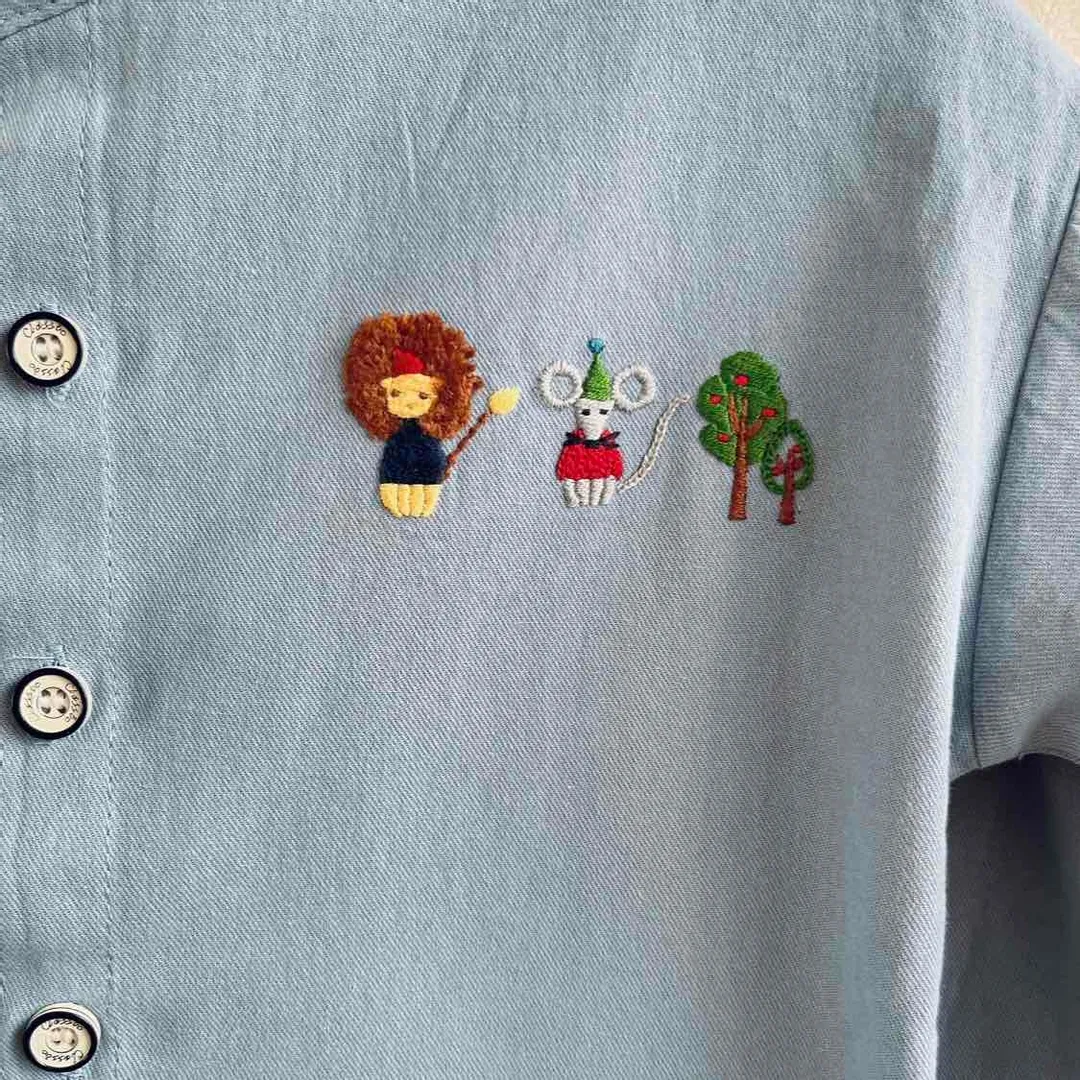 あーのさんの刺しゅう作品 | COSMO 刺繍糸25番