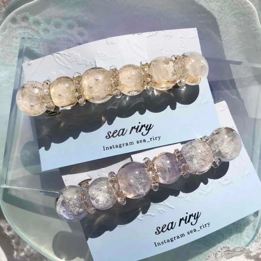 sea_riryさんのレジン作品 | パジコ UV-LEDレジン 太陽の雫 ハード 100g 透明...