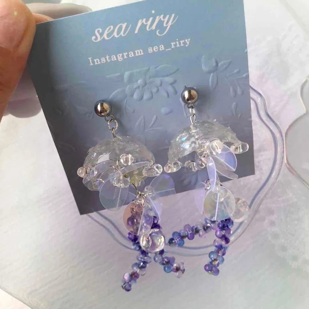 sea_riryさんのレジン作品 | パジコ UV-LEDレジン 太陽の雫 ハード 100g 透明...