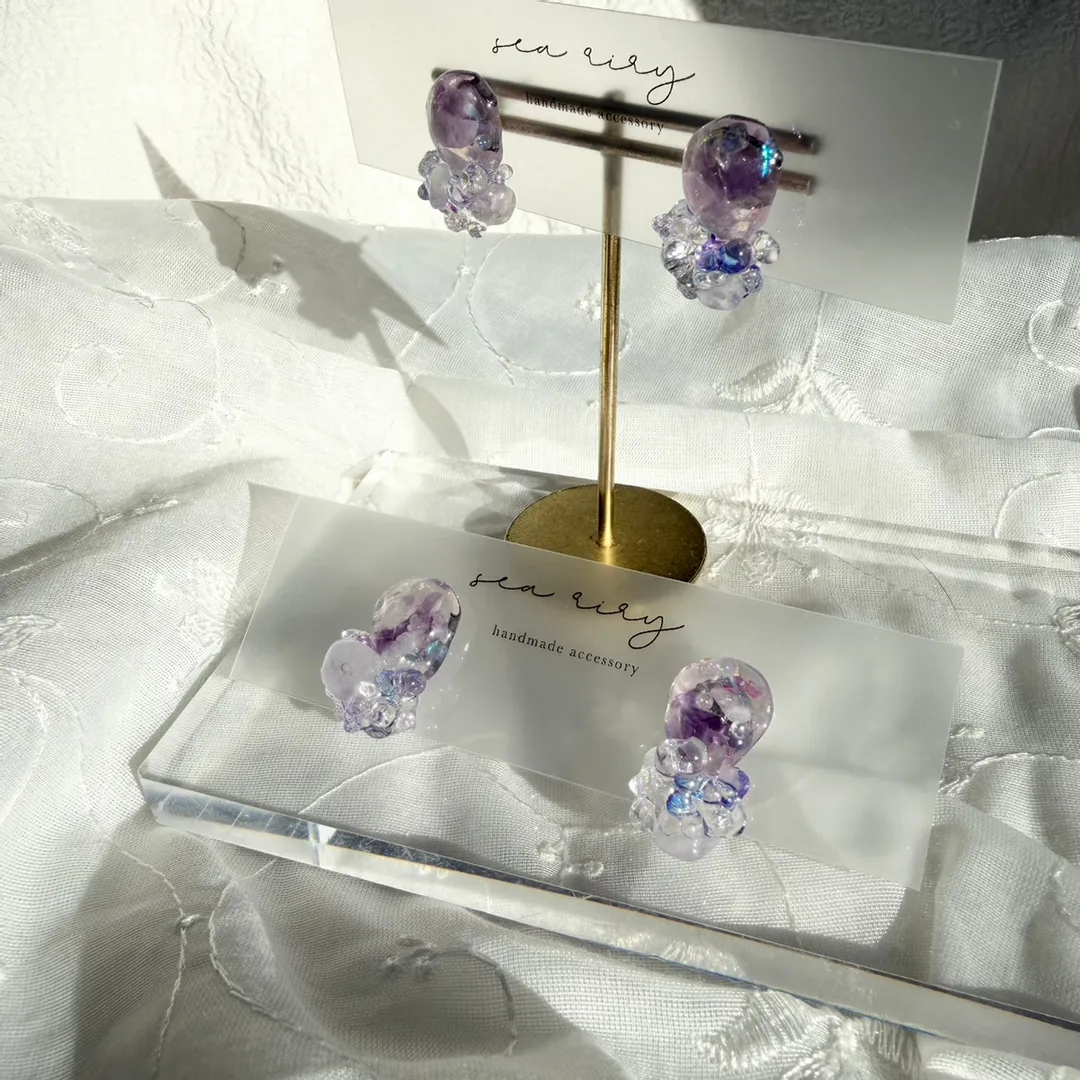 sea_riryさんのレジン作品 | レジン コーティング液 MY VEIL マイヴェール クリア...