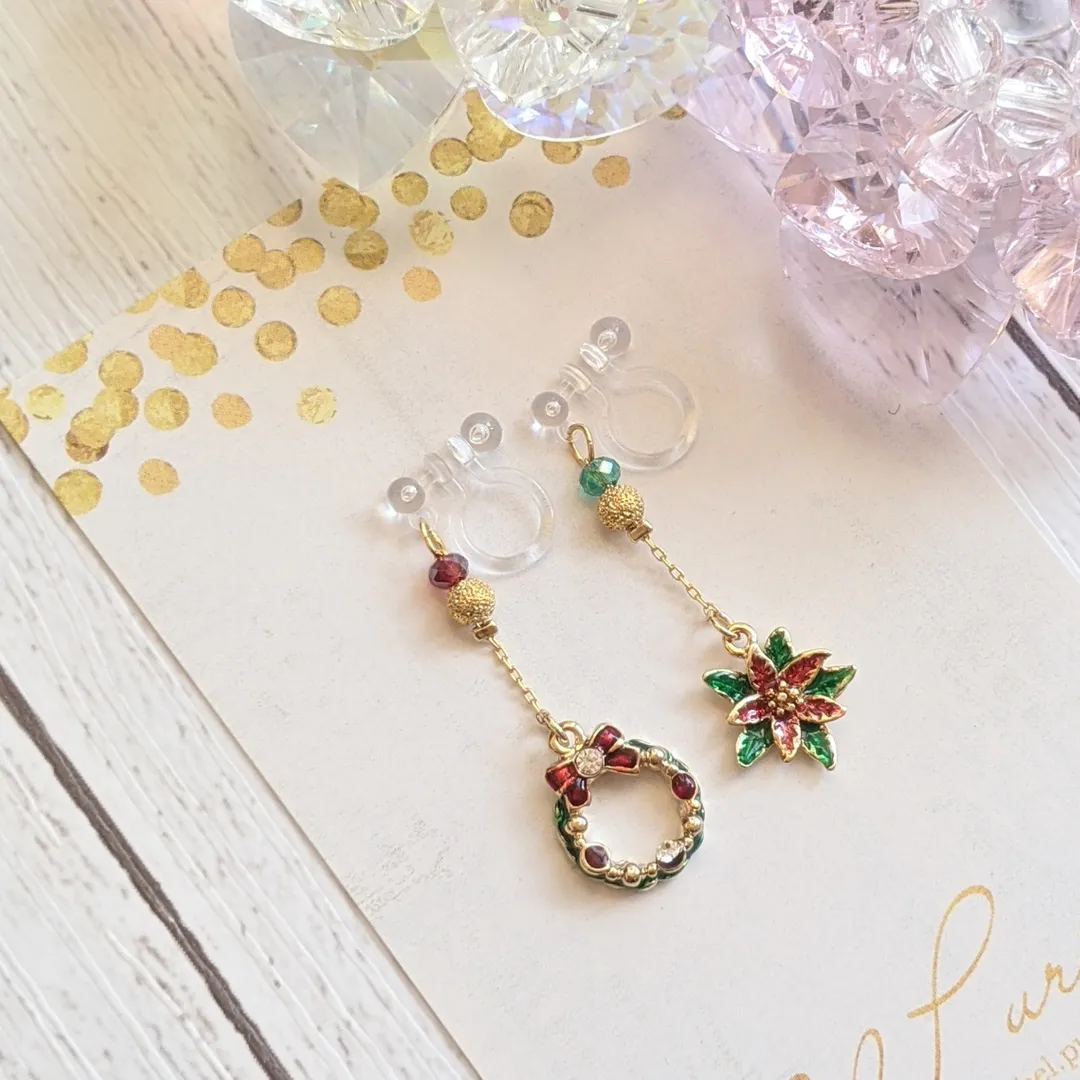 Bellさんのパーツ
アクセサリー作品 | クリスマスチャーム