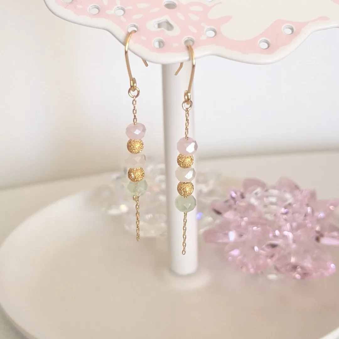 Bellさんのパーツ
アクセサリー作品 | ボタンカットガラス