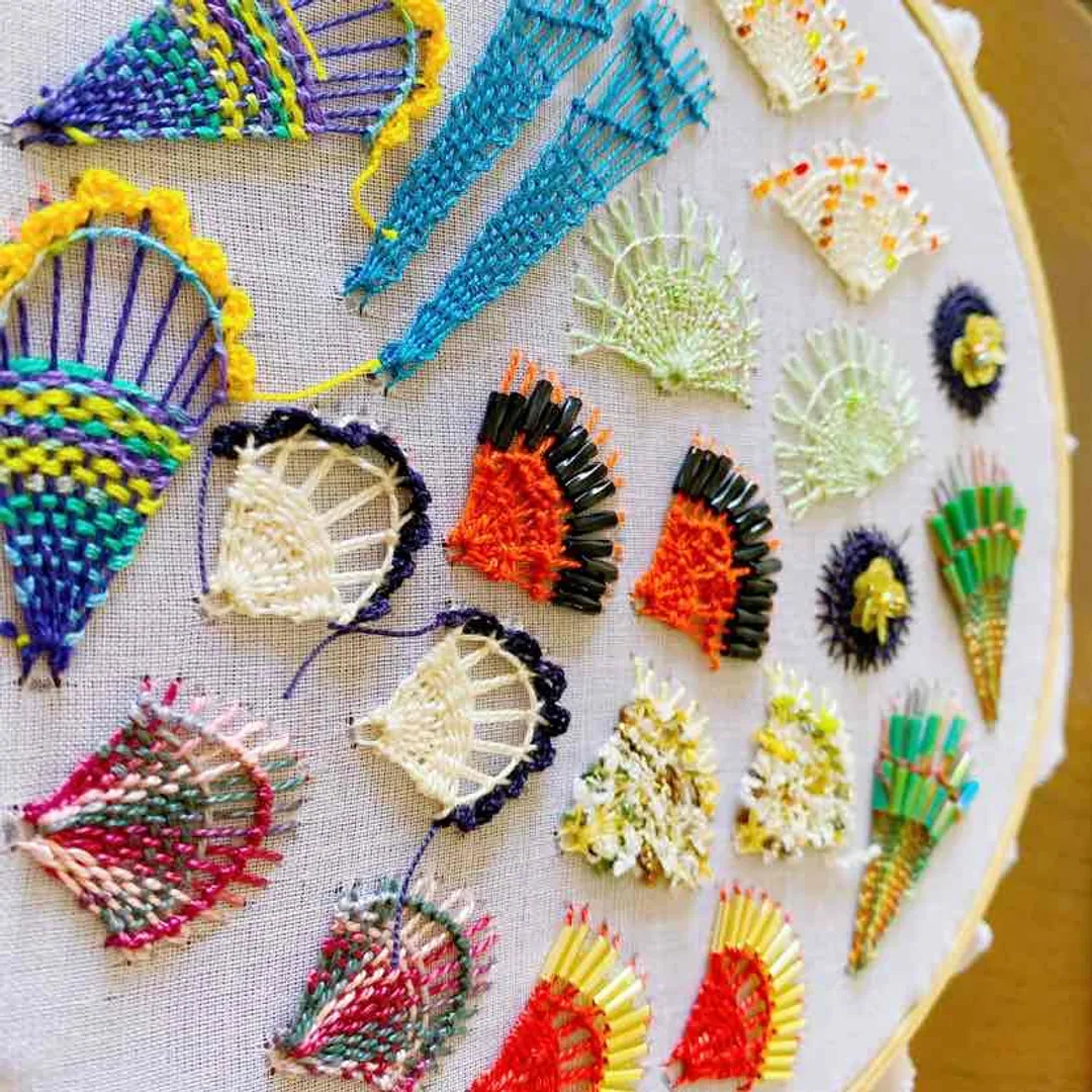 aminboさんの刺しゅう作品 | 糸 刺繍糸 ( 刺しゅう糸 ) DMC 8番 80m玉巻き ...