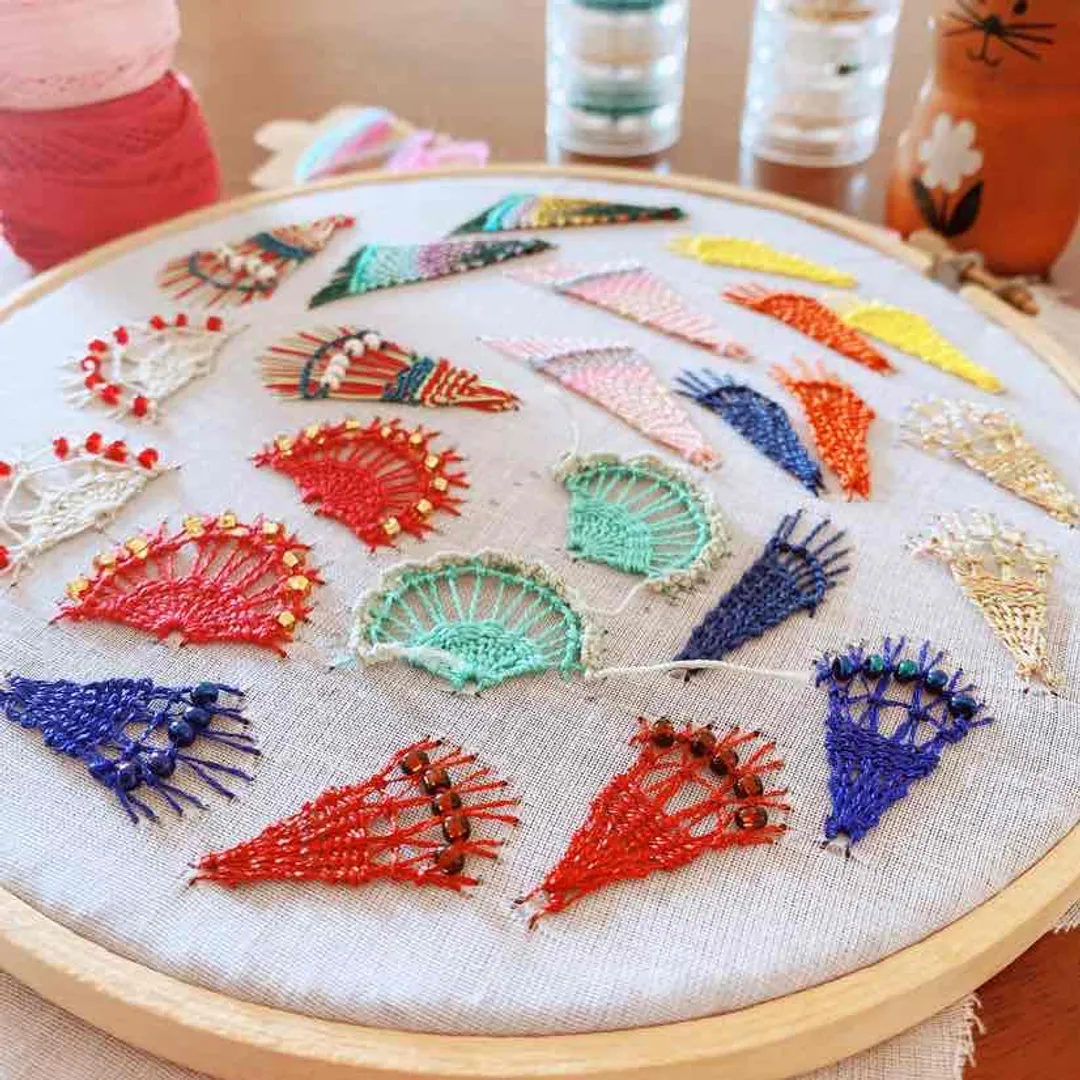 aminboさんの刺しゅう作品 | 糸 刺繍糸 ( 刺しゅう糸 ) DMC 8番 80m玉巻き ...