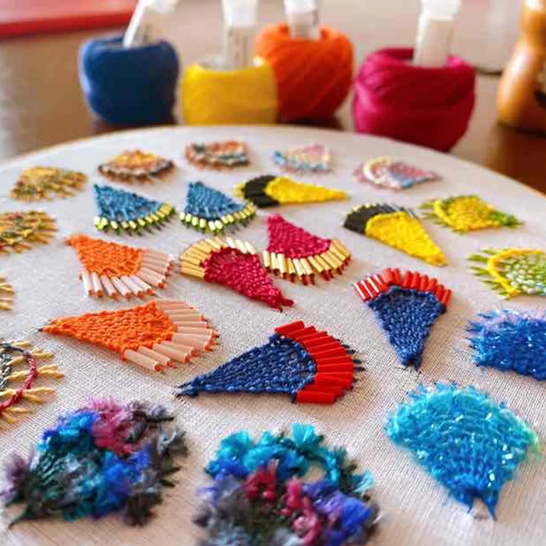 aminboさんの刺しゅう作品 | 糸 刺繍糸 ( 刺しゅう糸 ) DMC 8番 80m玉巻き ...