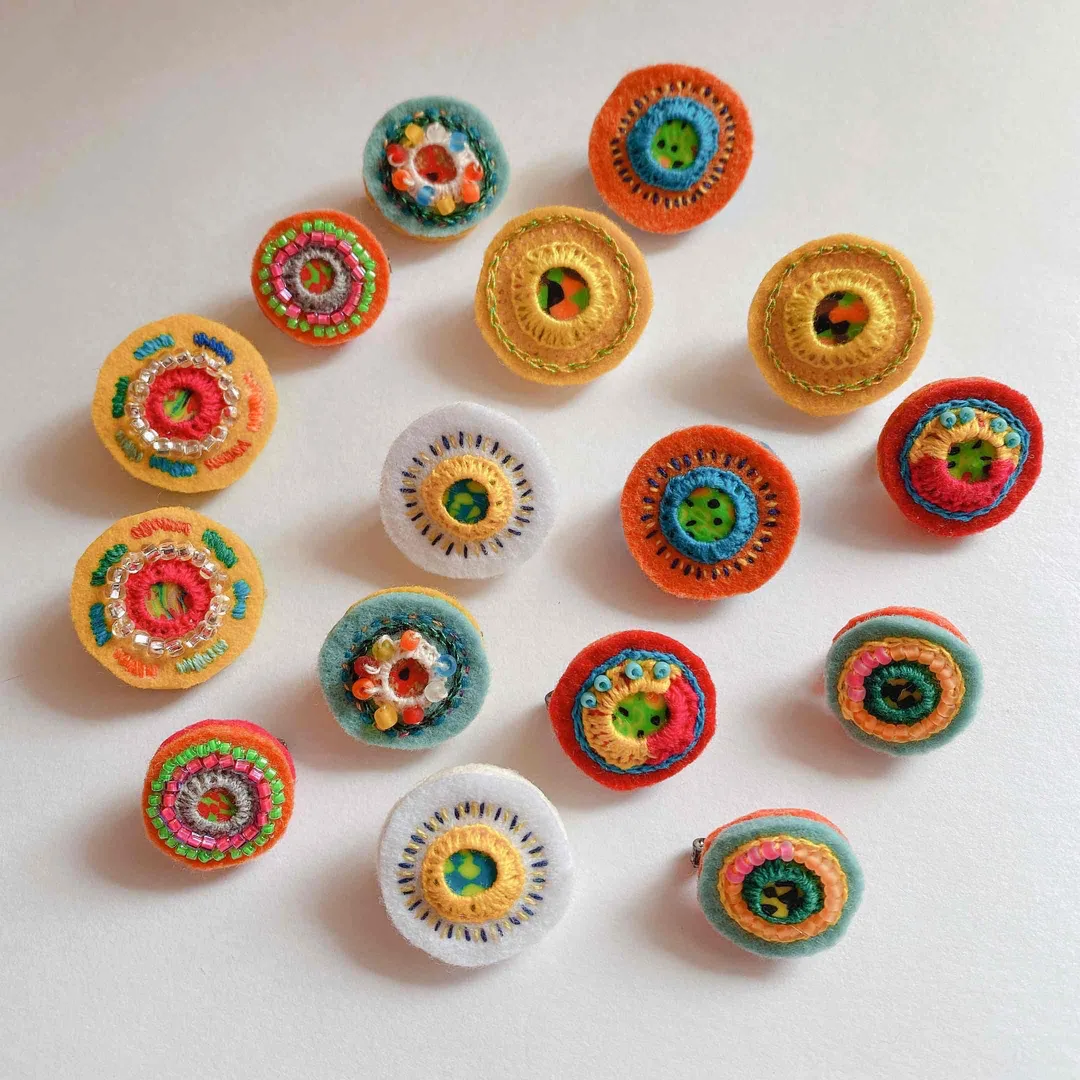 aminboさんの刺しゅう作品 | STAEDTLER-ステッドラー- フィモレザー 25g×1...