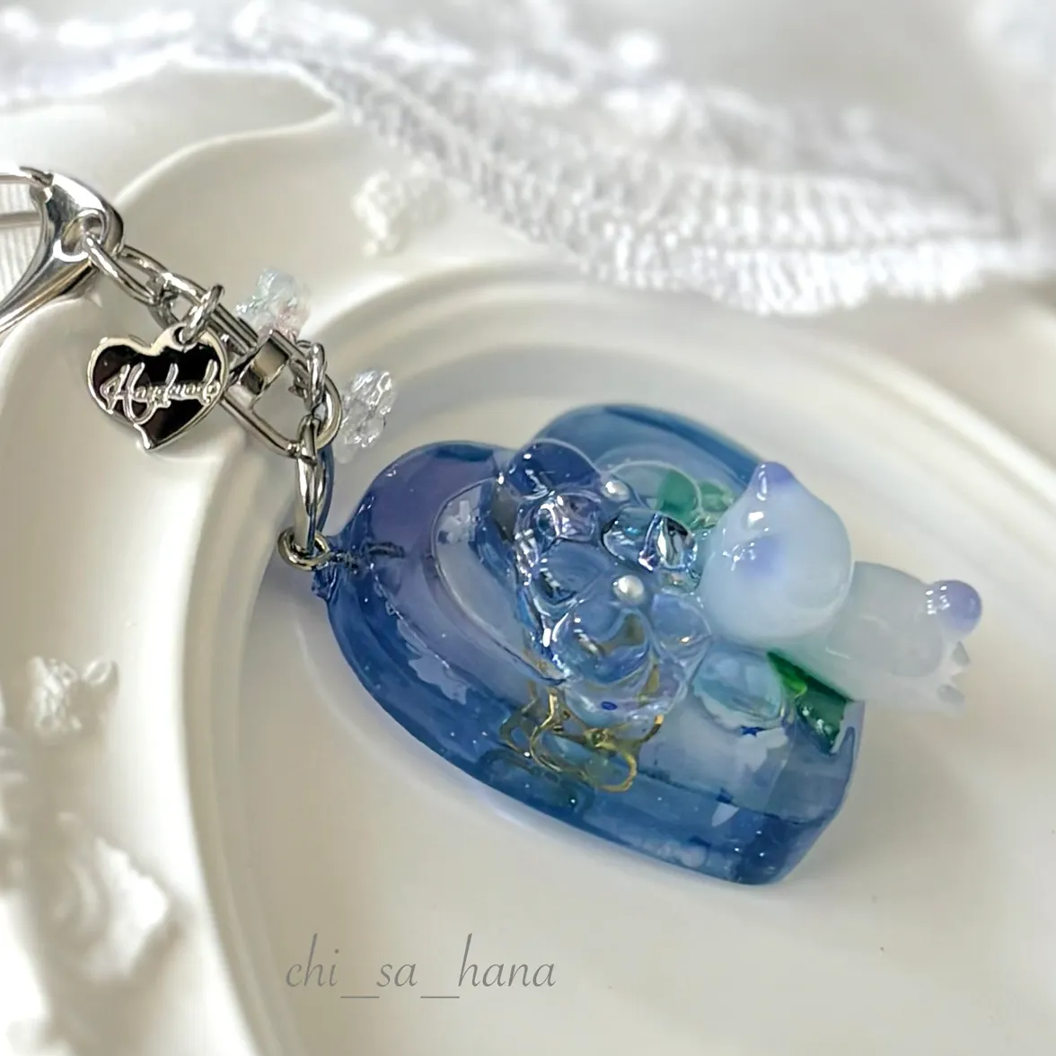 chi_sa_hanaさんのレジン作品 | 着色剤 レジン 「 2つセット 10色 宝石の雫 クリアカラ...