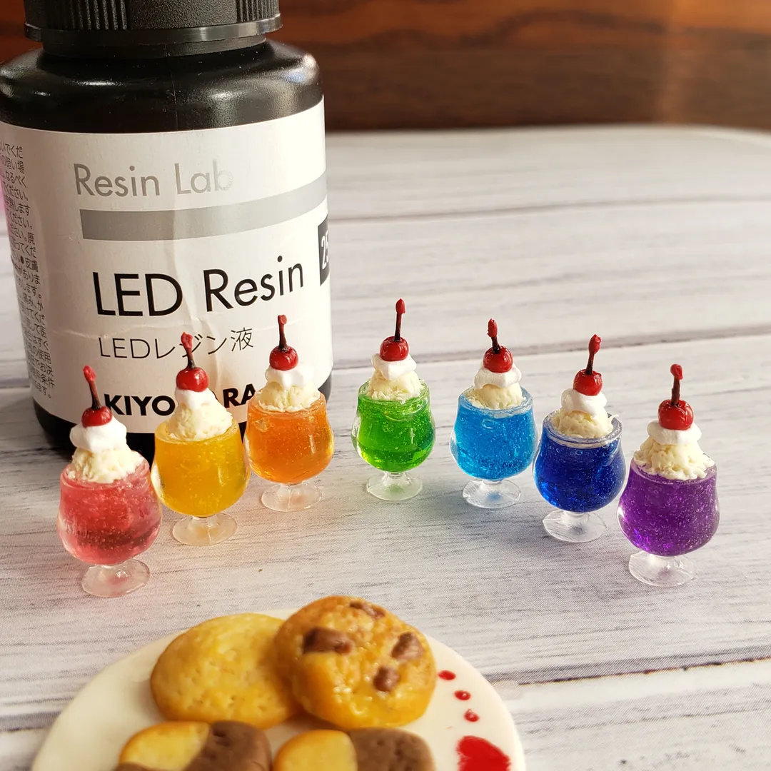 なつなつさんのレジン作品 | 清原 LED レジン液 25g 1本 1個 KIYOHARA...
