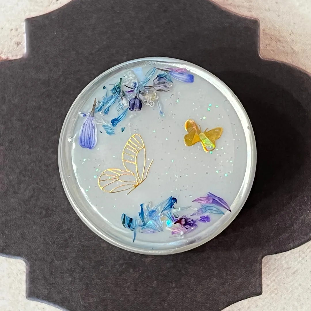 えだまめふじさんのレジン作品 | パジコ レジン用コーティング剤 星の雫【グロス ディップ70...