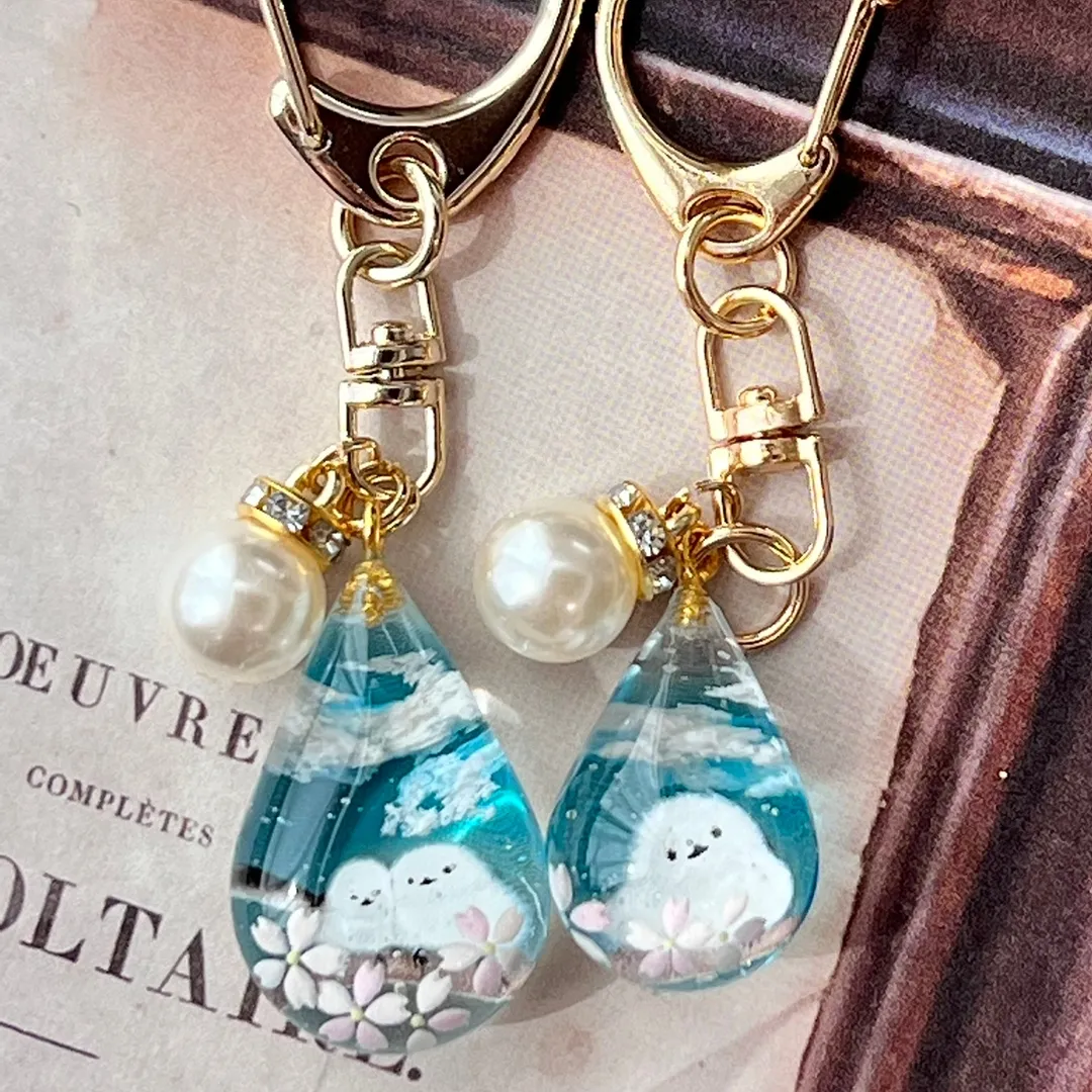 えだまめふじさんのレジン作品 | パジコ レジン用コーティング剤 星の雫【グロス ディップ70...