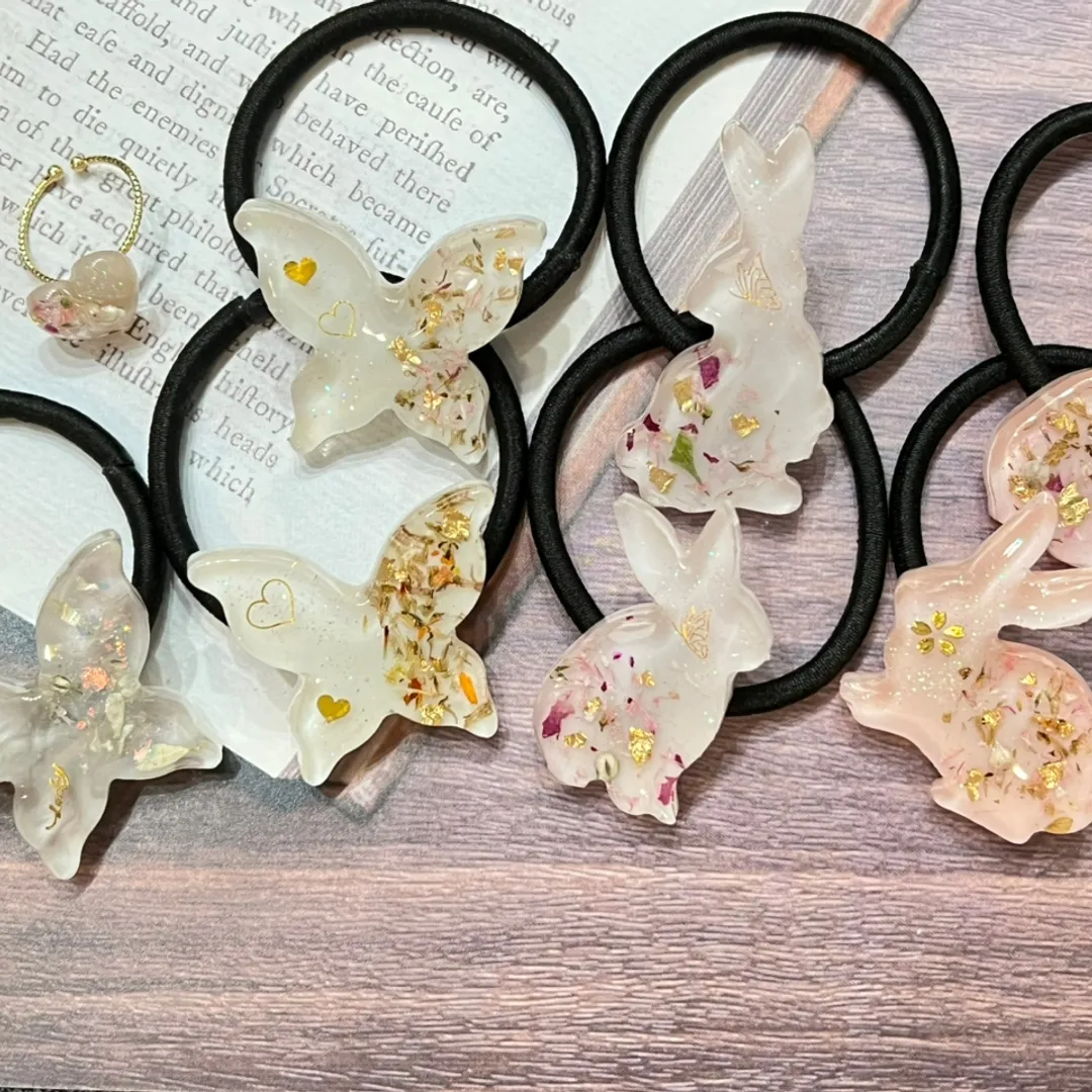 えだまめふじさんのレジン作品 | パジコ レジン用コーティング剤 星の雫【グロス ディップ70...