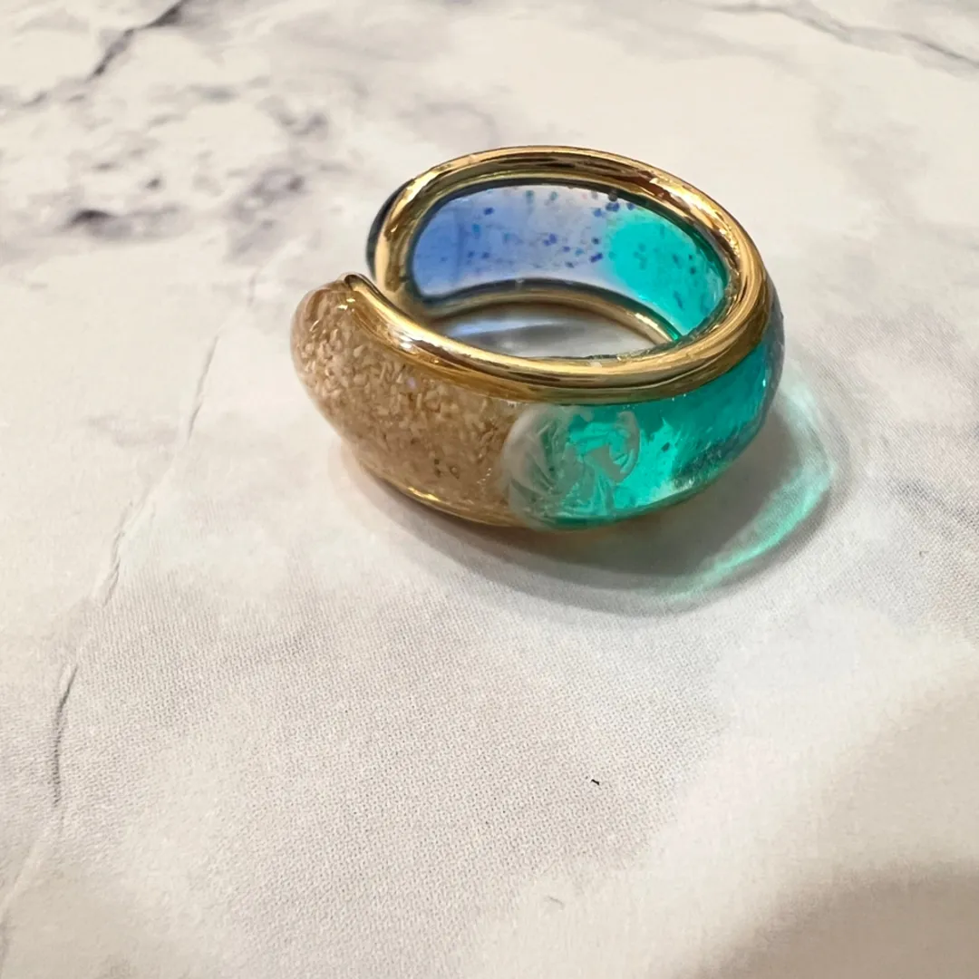 えだまめふじさんのレジン作品 | パジコ レジン用コーティング剤 星の雫【グロス ディップ70...