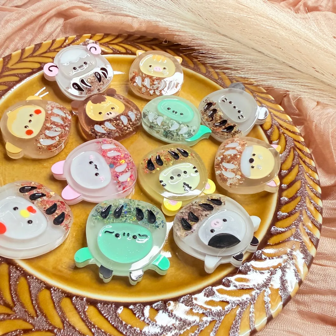 marimu.39さんのレジン作品 | 【高粘度】作家のためのレジン ぷっくりレジン 100g