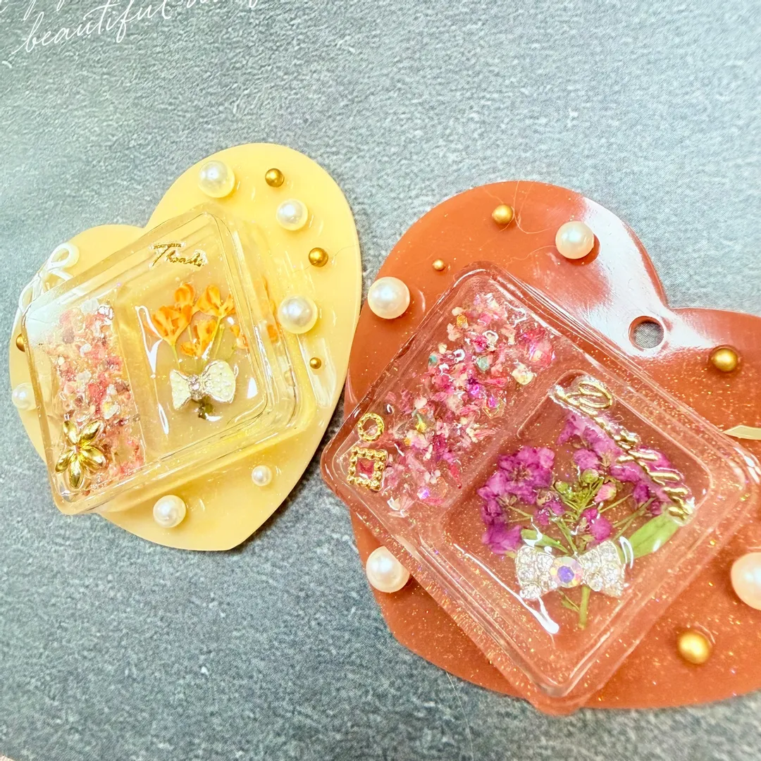 marimu.39さんのレジン作品 | 【大容量 レジン液 透明 低粘度】 高品質 さらさら 70g...