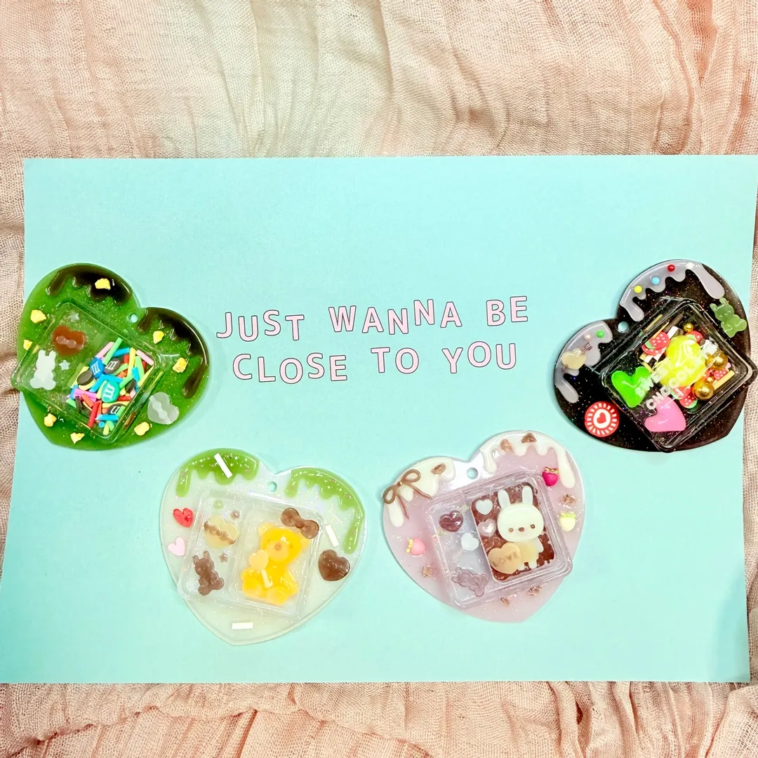 marimu.39さんのレジン作品 | 【大容量 レジン液 透明 低粘度】 高品質 さらさら 70g...