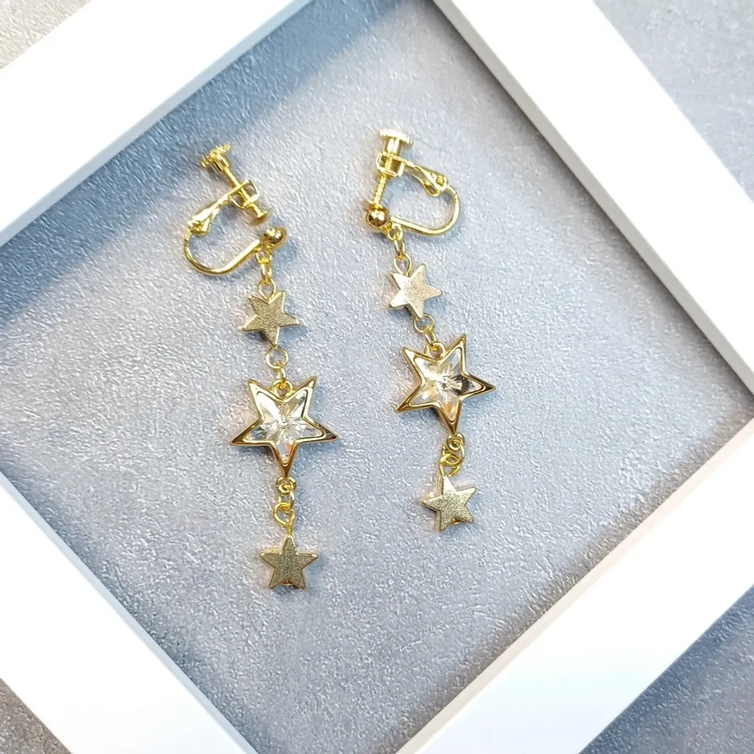 shinobuさんのパーツ
アクセサリー作品 | ネジバネ式イヤリング