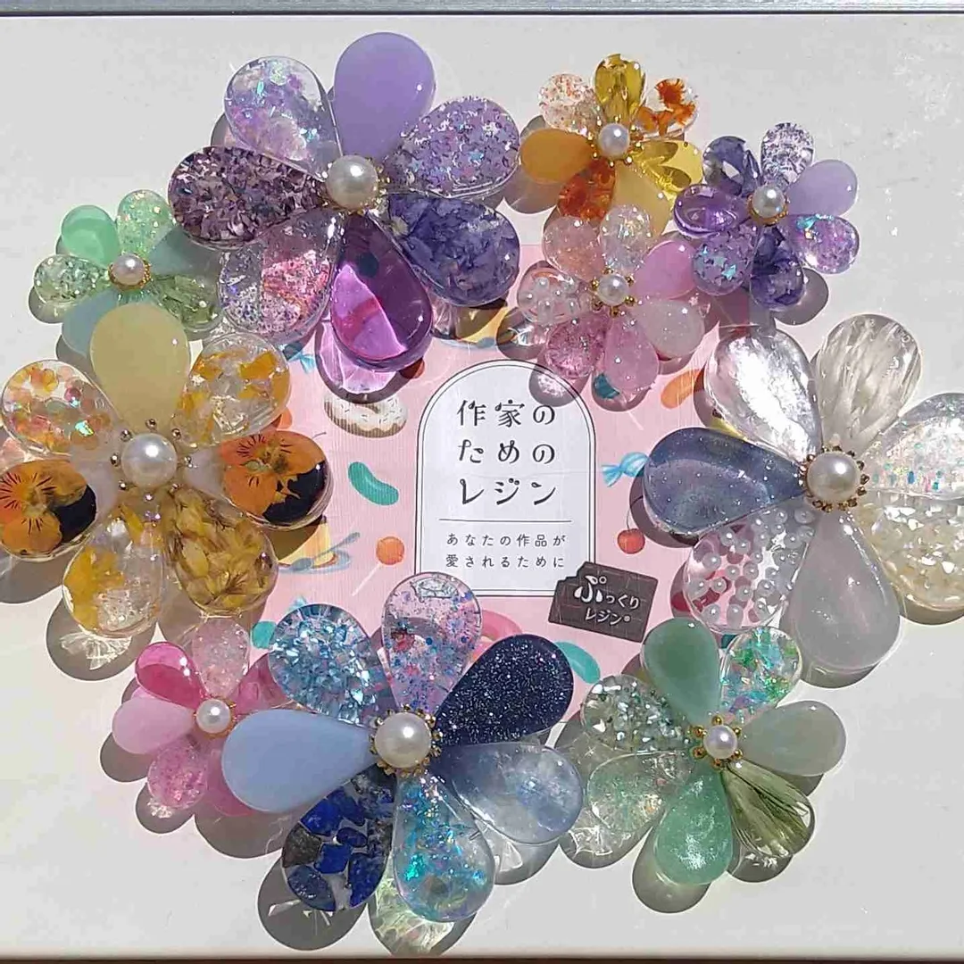SaNaIさんのレジン作品 | 作家のためのレジン 200g