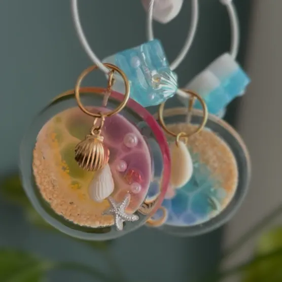うららさんのレジン作品 | 【定期便】作家のためのレジン 400g