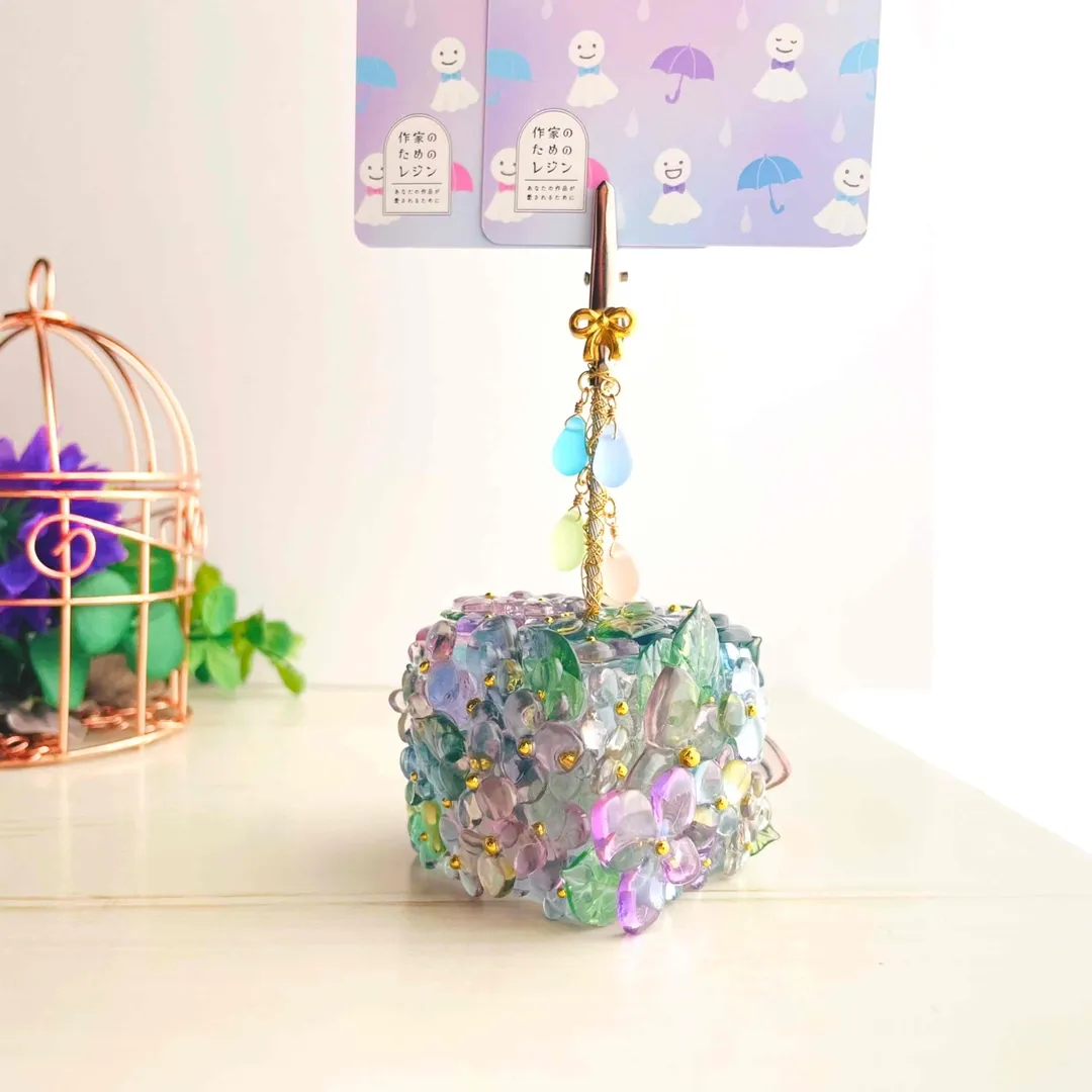 I to Ca＊さんのレジン作品 | レジン着色剤 5色セット 宝石の雫 クリアカラー《兆し》パジ...