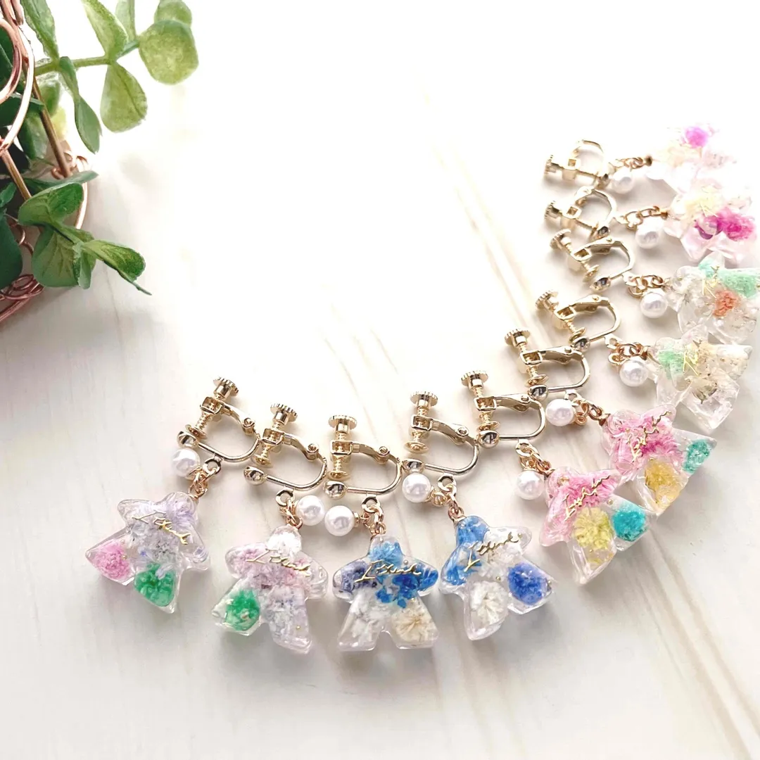 I to Ca＊さんのレジン作品 | 【高粘度】作家のためのレジン ぷっくりレジン 100g