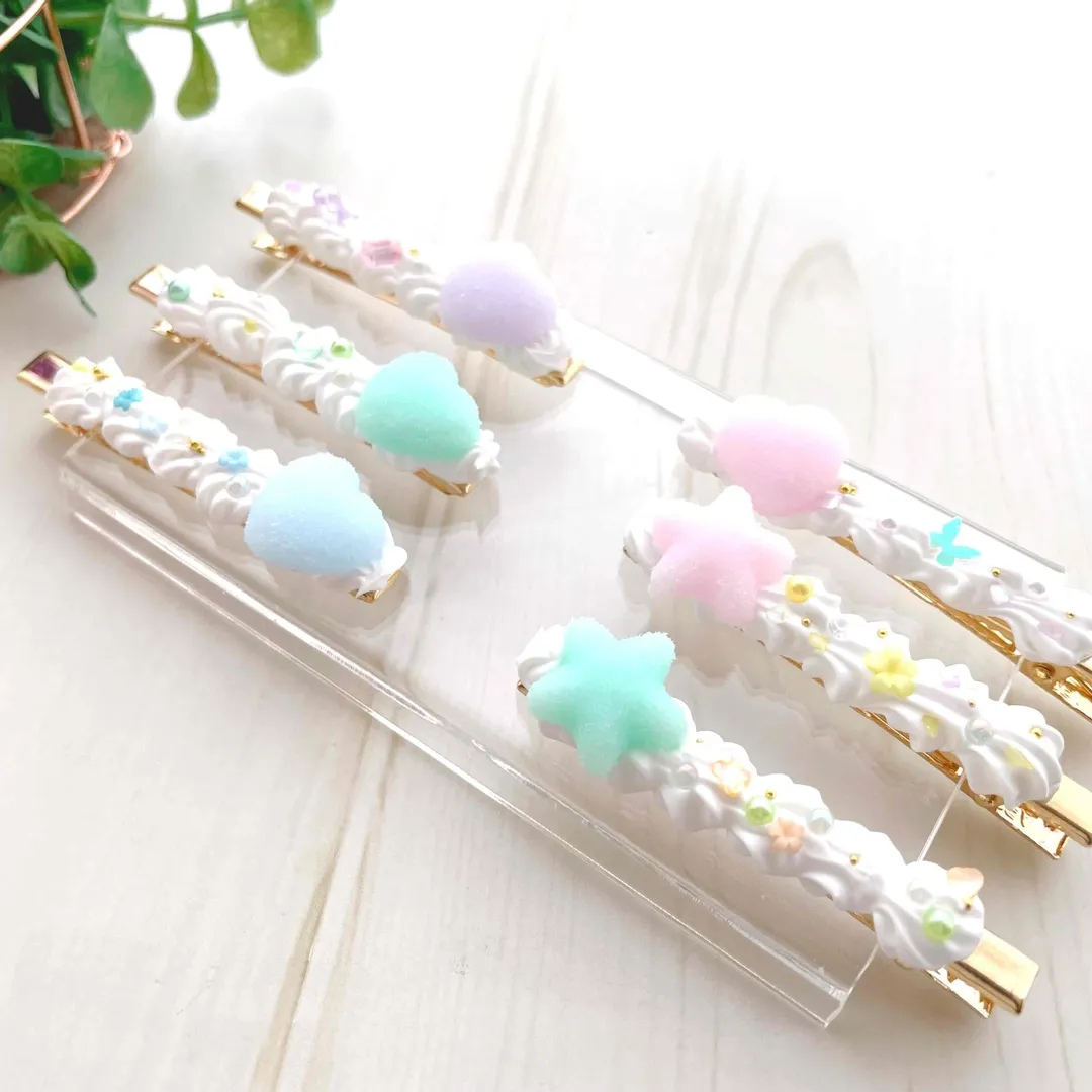 I to Ca＊さんのレジン作品 | 【デコホイップ】まさるホイップ 単品 スイーツシリーズ 50...