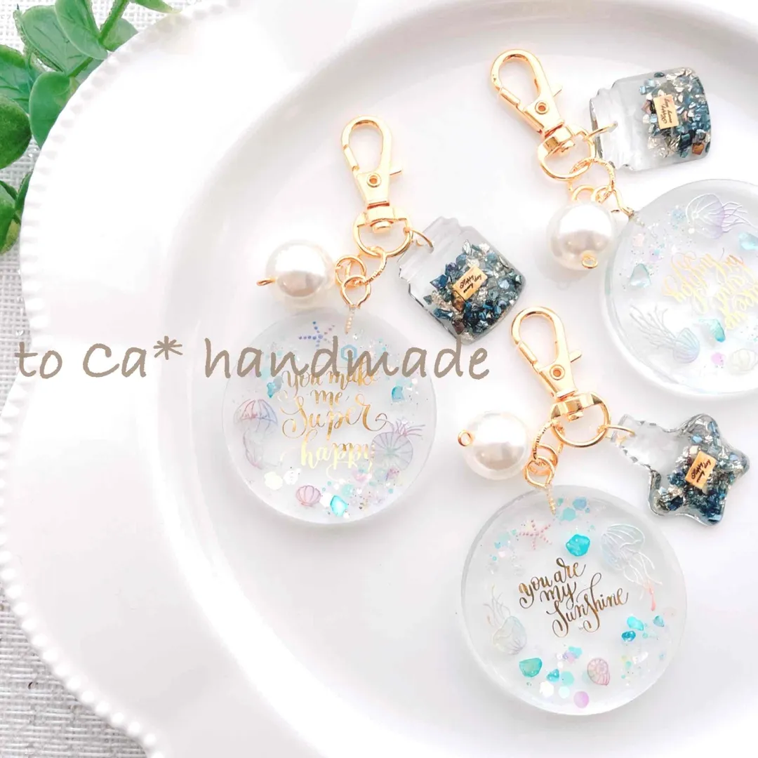 I to Ca＊さんのレジン作品 | レジン コーティング液 MY VEIL マイヴェール クリア...