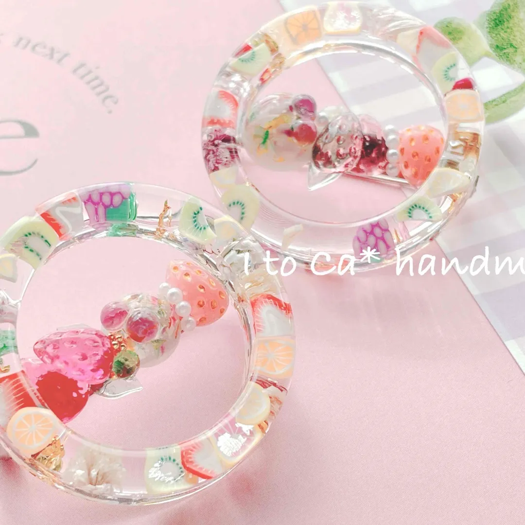 I to Ca＊さんのレジン作品 | 【定期便】作家のためのレジン 200g