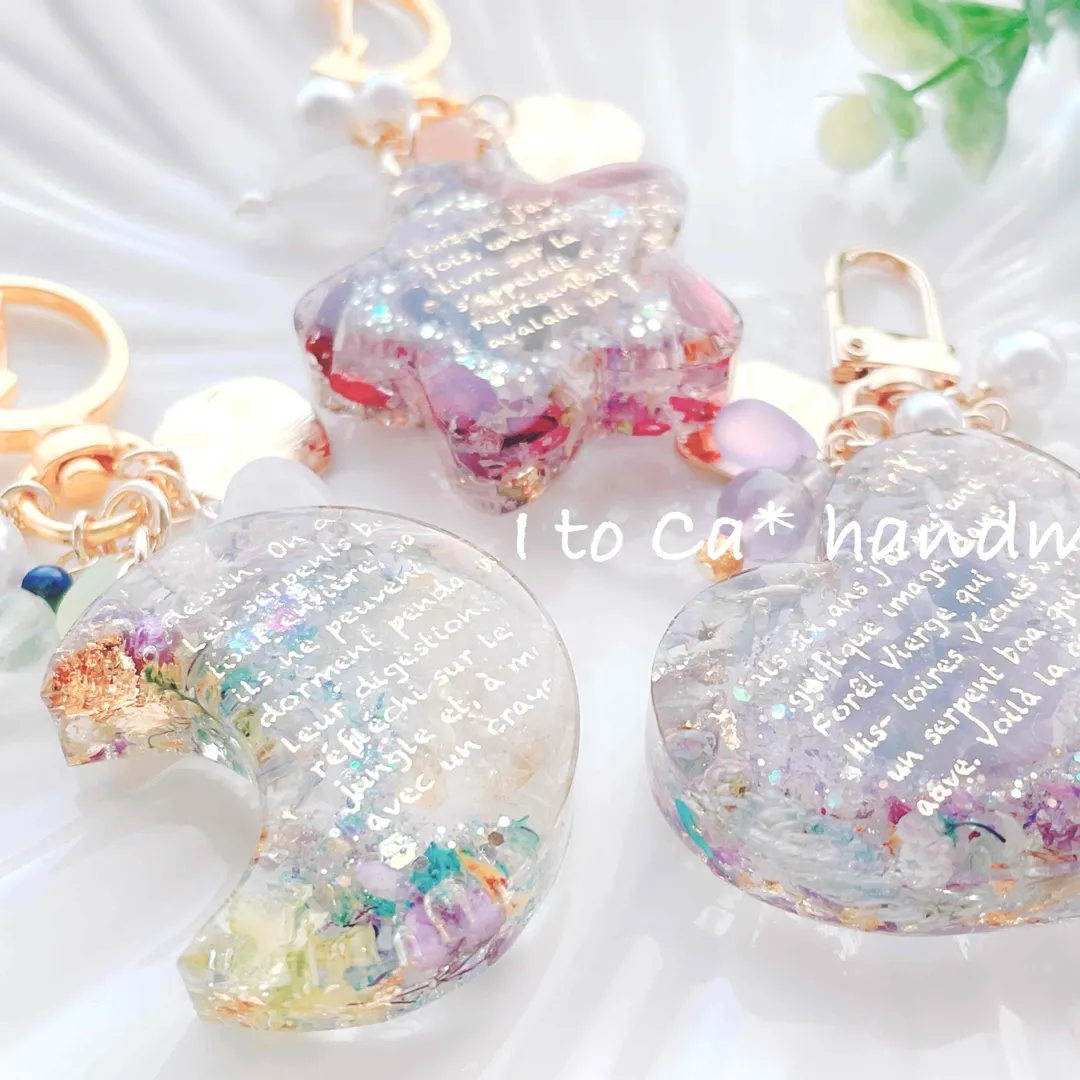 I to Ca＊さんのレジン作品 | 【定期便】作家のためのレジン 200g