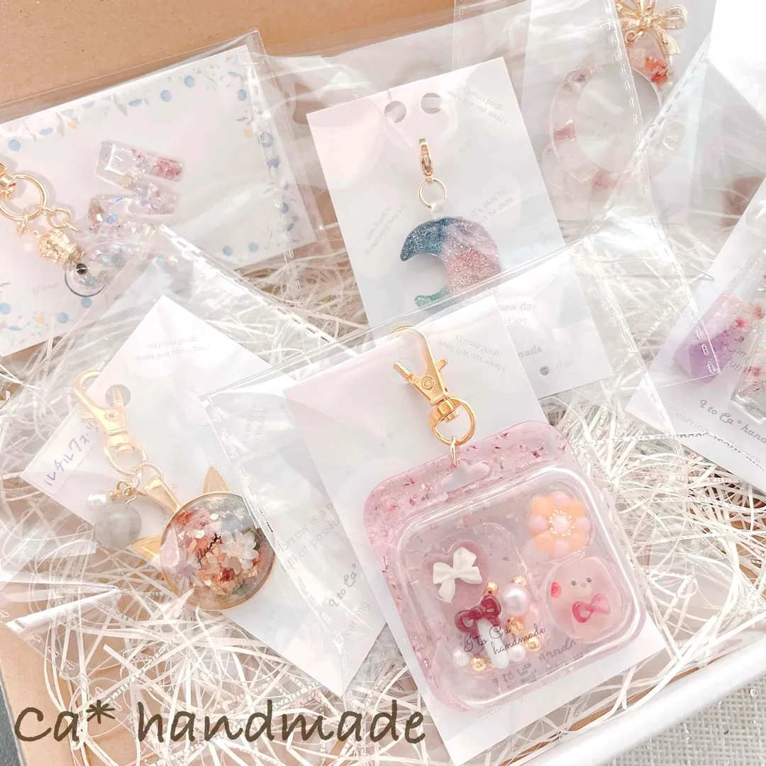 I to Ca＊さんのレジン作品 | 【定期便】作家のためのレジン 200g
