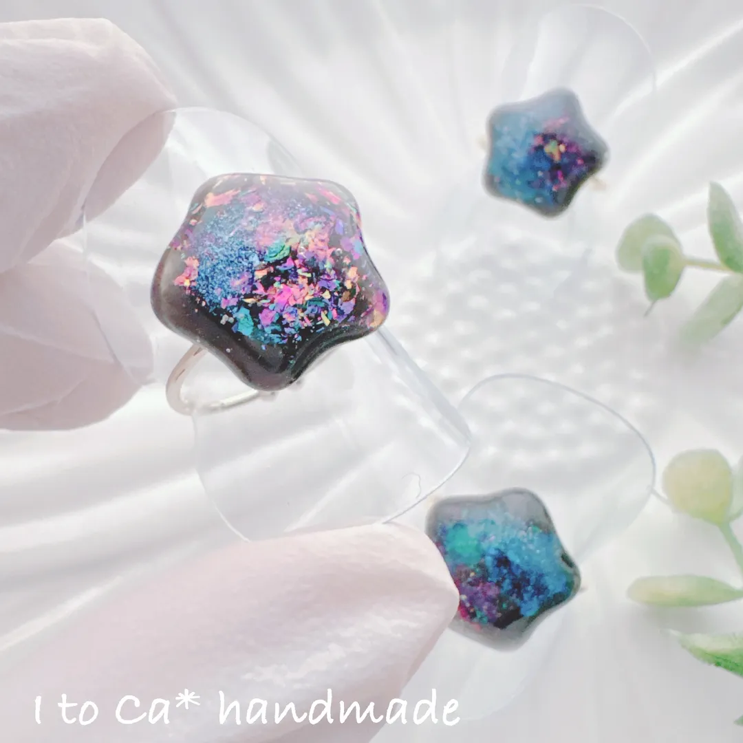 I to Ca＊さんのレジン作品 | 【定期便】作家のためのレジン 200g