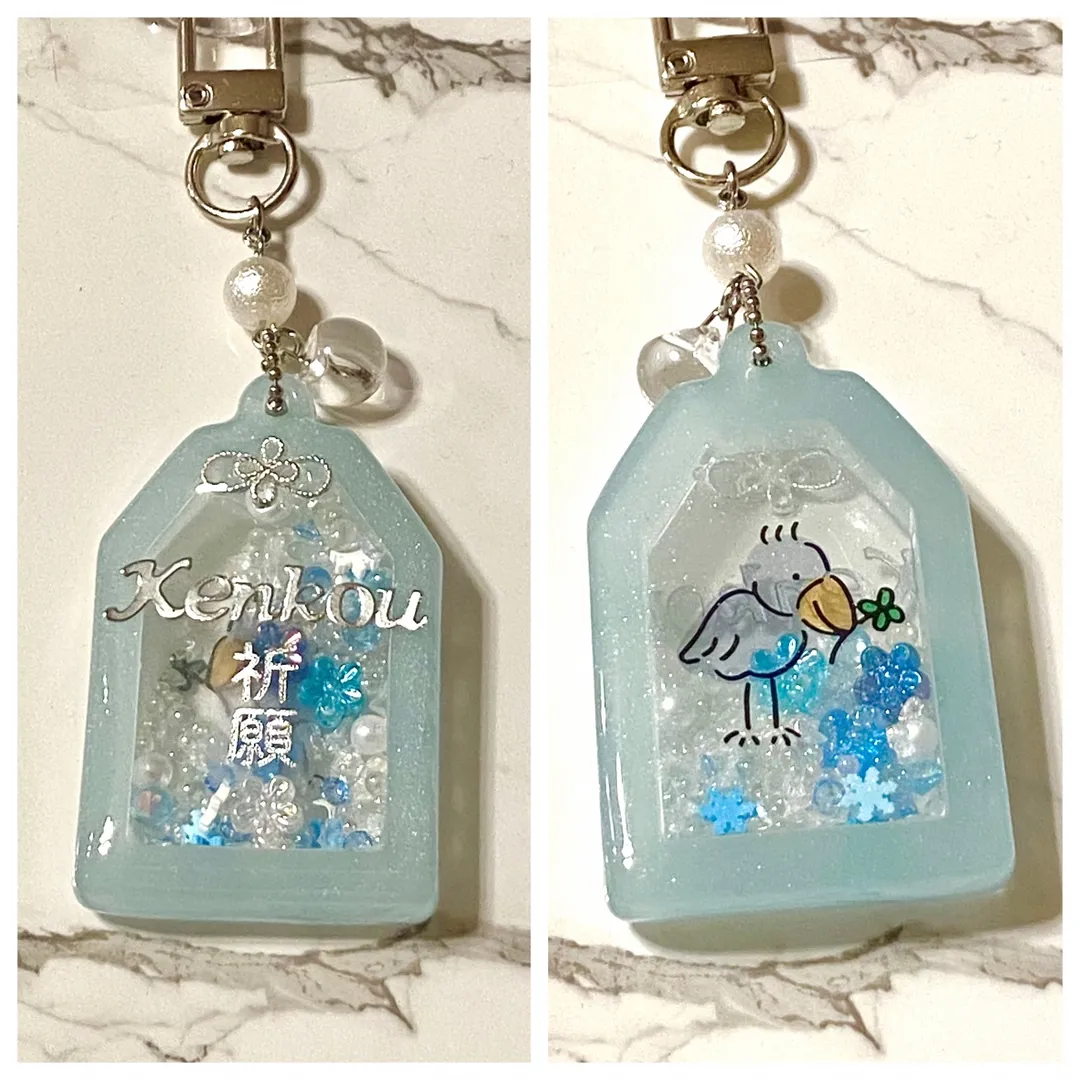 mio.skmtさんのレジン作品 | シリコーンモールド　シェイカーおまもり