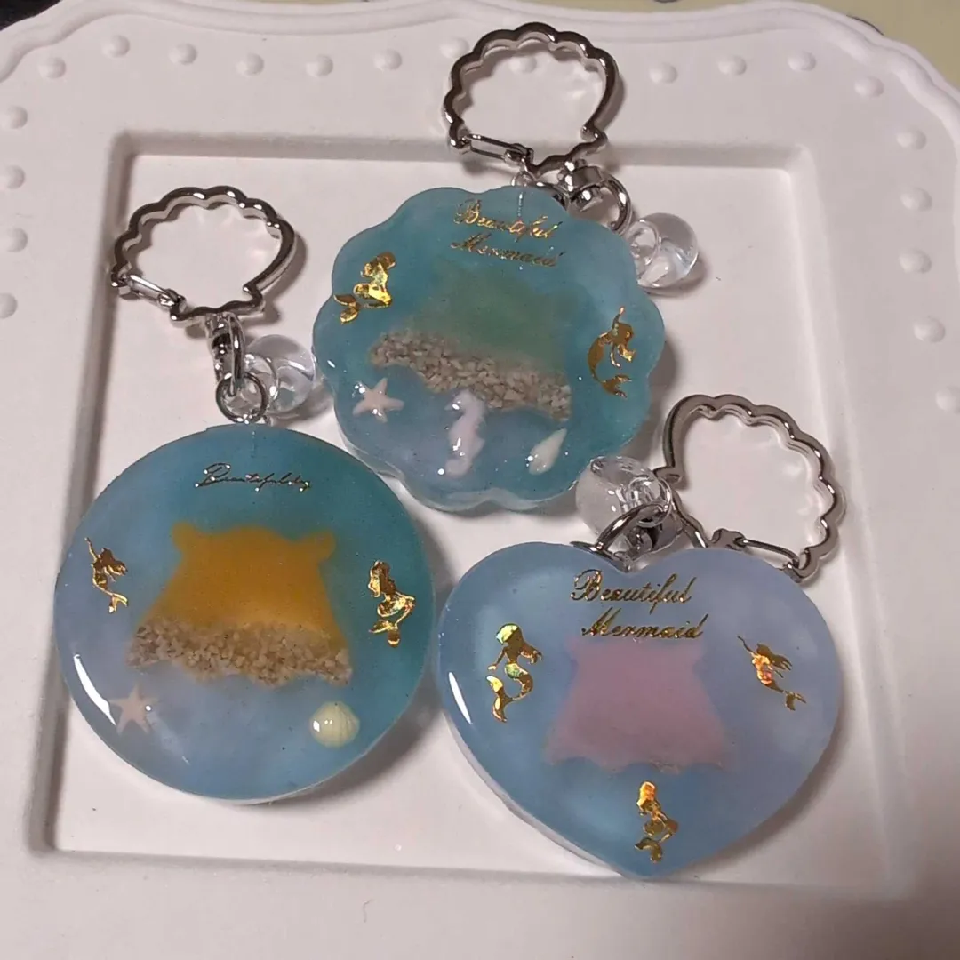 みっちゃんさんのレジン作品 | 作家のためのレジン 「 UV/LEDコーティング液 25g ...