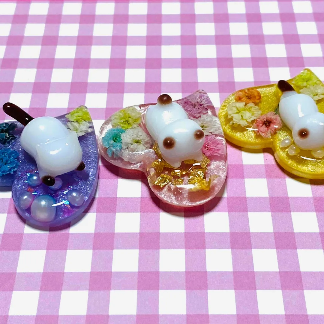 Ruuさんのレジン作品 | ドライフラワー