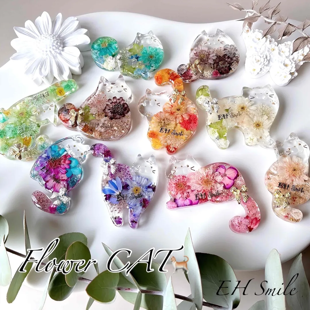 EH Smileさんのレジン作品 | レジン液 uvレジン UVレジン液 3種類 使い比べ おまけ...