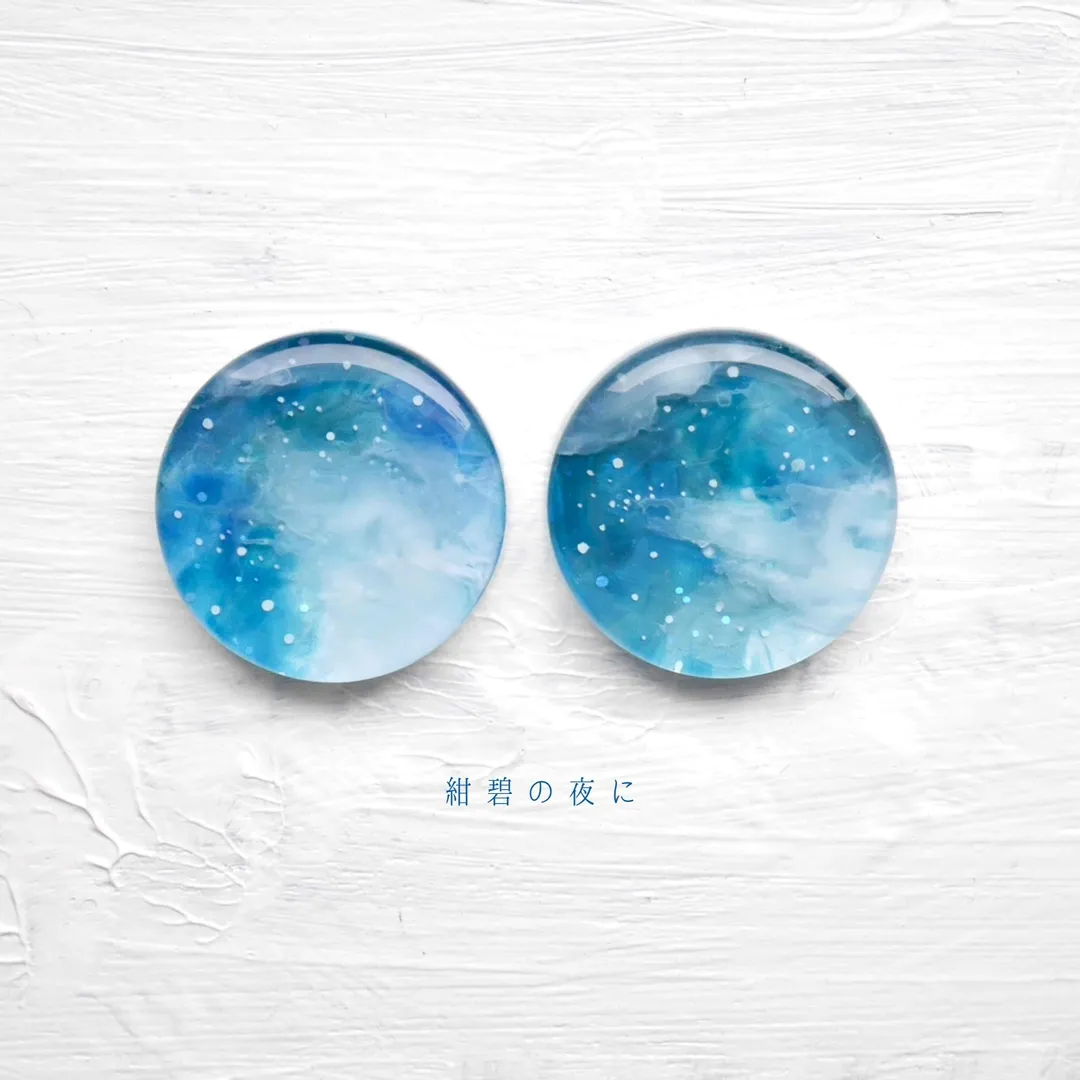 ソラオさんのレジン作品 | レジン液　UV LED レジン 大容量　星の雫 ハード　おま...