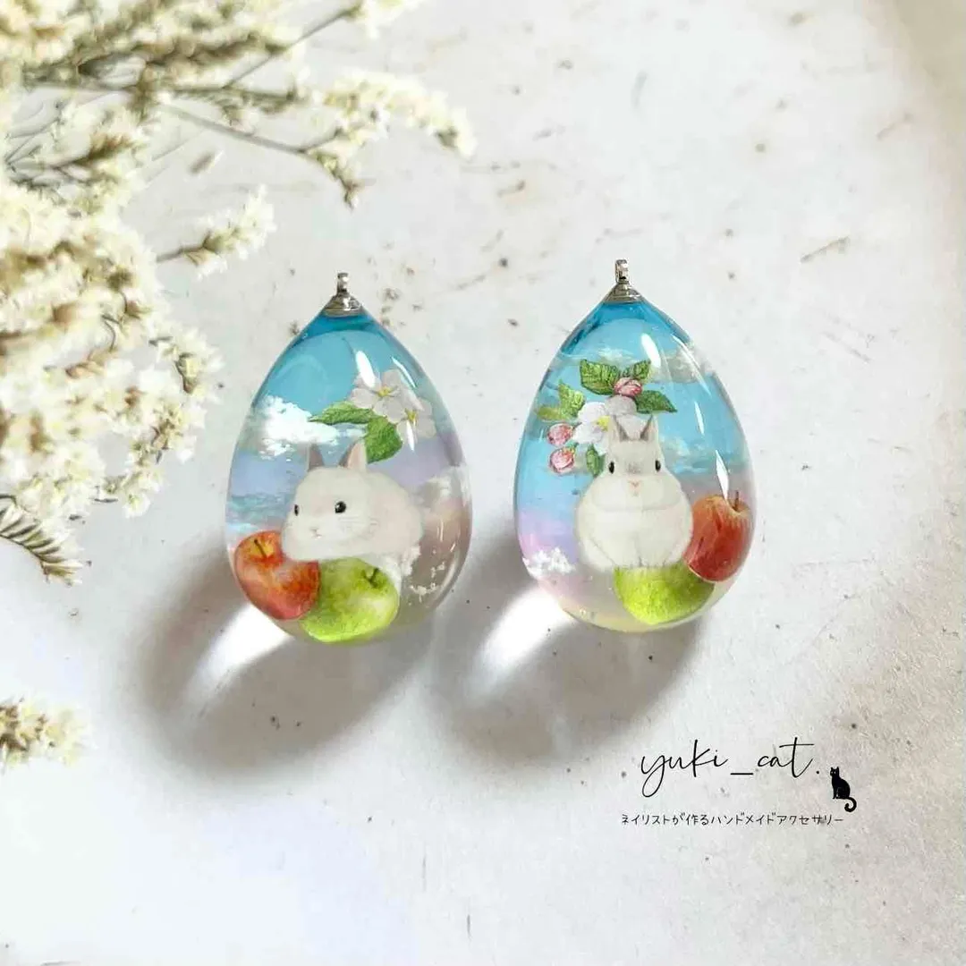 yuki_catさんのレジン作品 | 作家のためのレジン 200g
