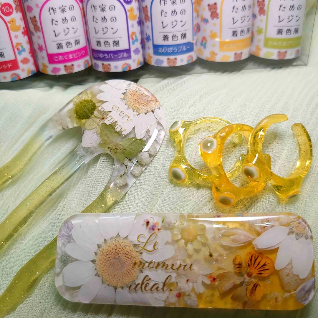 まりりんSHOPさんのレジン作品 | ☆新発売☆ ゆっきー監修 作家のためのレジン 「着色剤 濃縮...