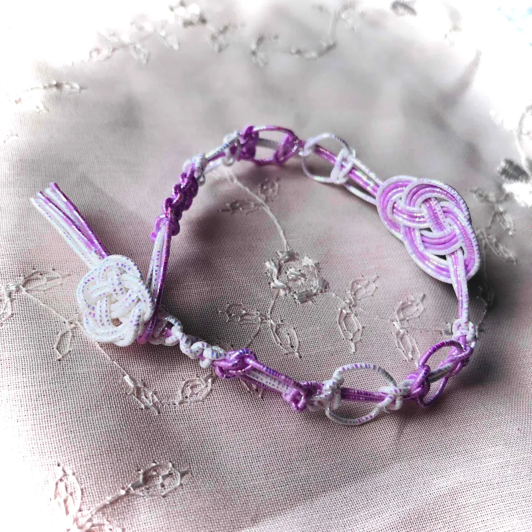 suzuharuさんの編み物作品 | 中級　水引キット　花のコサージュ