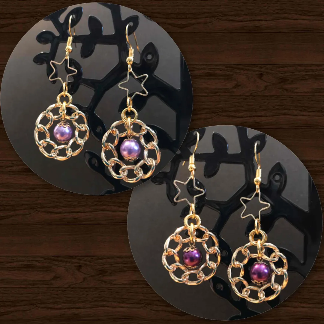 ATELIERkanayumiさんのパーツ
アクセサリー作品 | チャームパーツ チェーンリング 24mm ゴールド(10こ)