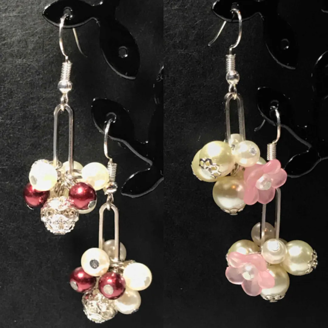 ATELIERkanayumiさんのパーツ
アクセサリー作品 | アクリルパーツ 花形 ピンク