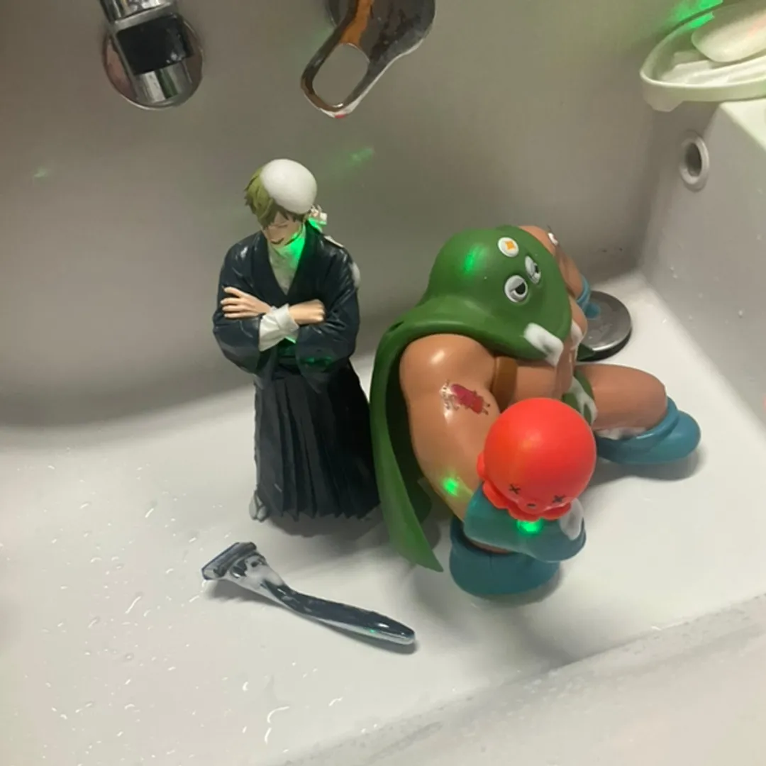 シン・ネンドマン⚡️さんの粘土作品 | ミニチュア土管。昔の光景。110円！