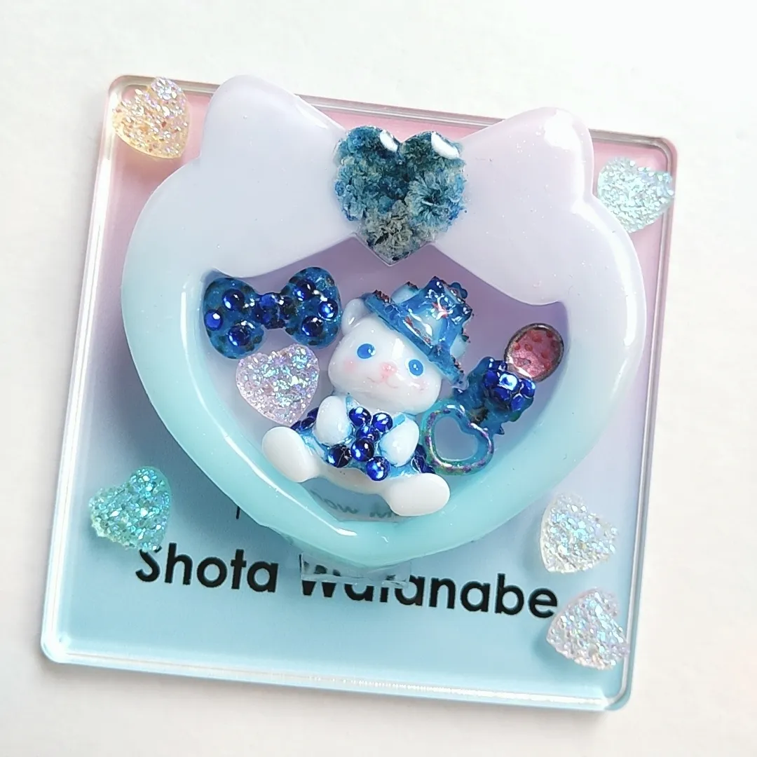 S.snowさんのレジン作品 | ☆NEW☆ シリコンモールド ウサギ ミニチュア ゴージャス...
