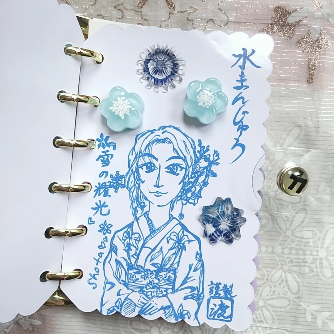 S.snowさんのレジン作品 | シリコンモールド 和菓子 スイーツ 和風 6種