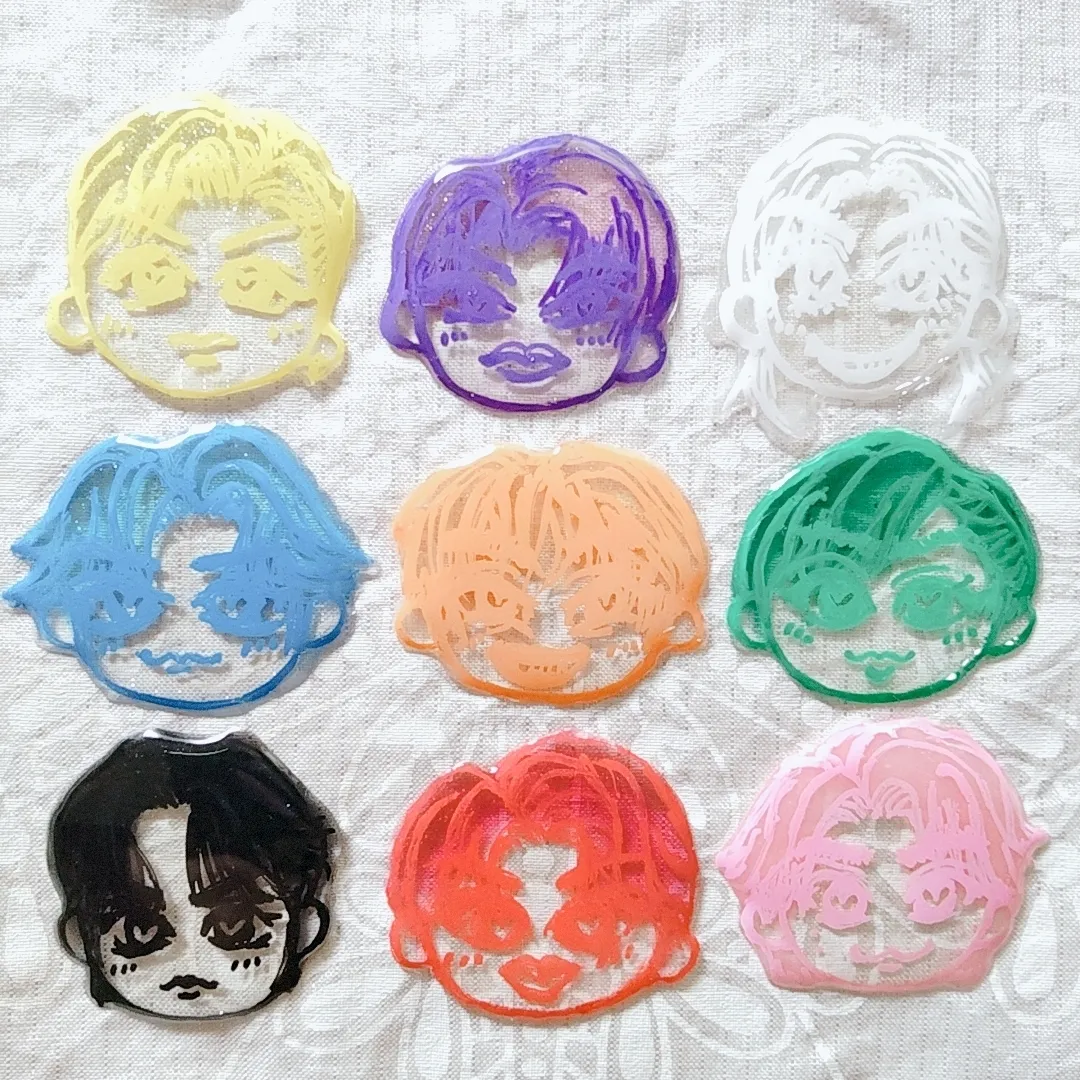 S.snowさんのレジン作品 | 【レジンペン】作品に直接描ける♪ 0.7mm カラリーペン ...