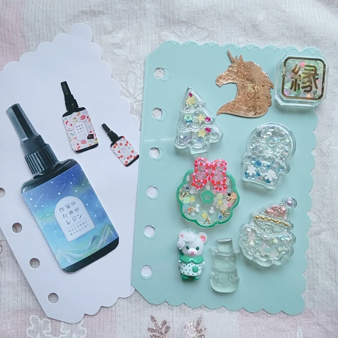 S.snowさんのレジン作品 | 【予約販売:2月5日発送開始】シール液 ぺたりん 大容量25...