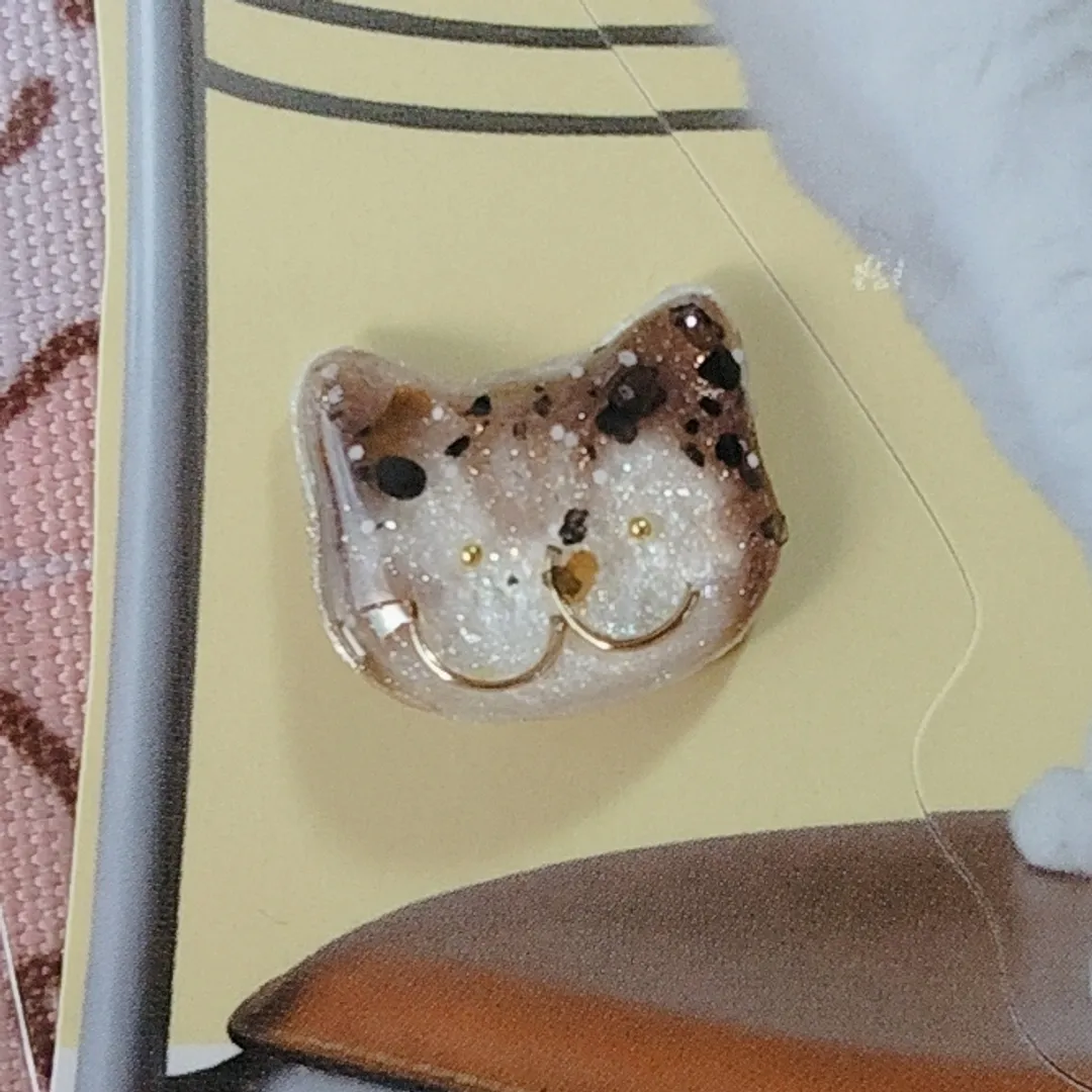 S.snowさんのレジン作品 | 猫 半円 型 シリコン 型 モールド 全2種 ■ シリコンモ...