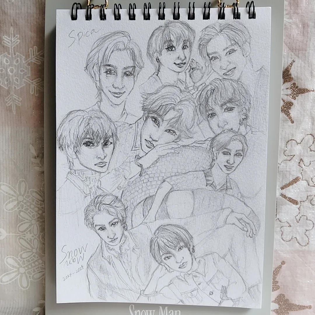 S.snowさんのアート作品 | マルマン maruman 図案スケッチブック スケッチブック...