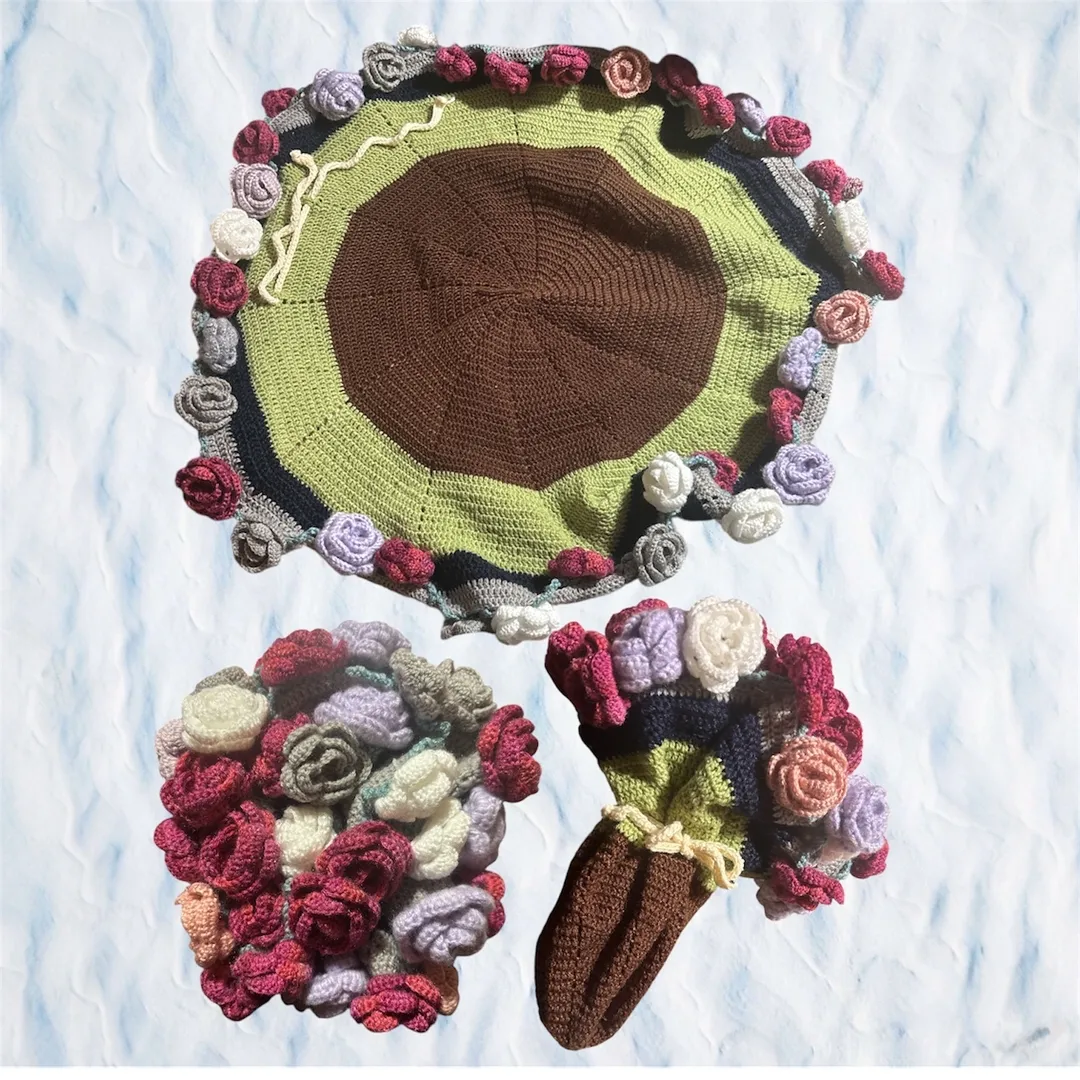 miee.handmadeさんの編み物作品 | リサイクルヤーン　段染