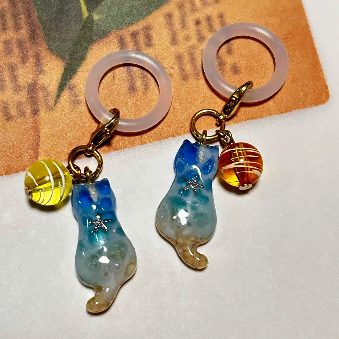 ienekoさんのレジン作品 | 作家のためのレジン 「 UV/LEDコーティング液 8g 」...
