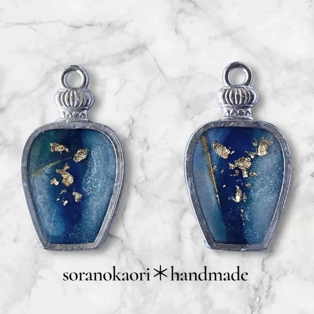 soranokaoriさんのレジン作品 | まさるのどぼん液　ドライフラワー　デコファクトリー　レジン液...